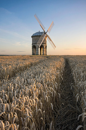 Chesterton Windmill summer sunset