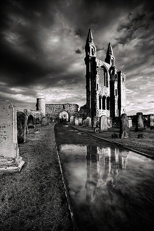 St Andrews cathedral ruins