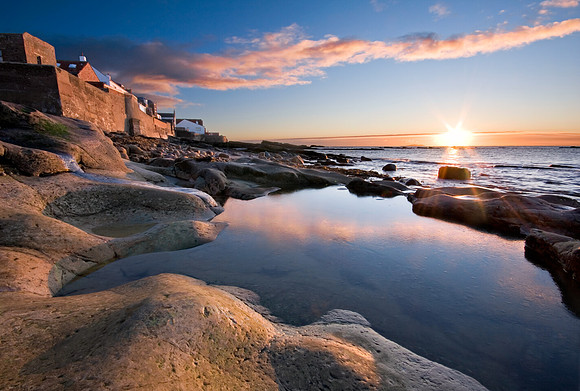 North Sea sunrise from Anstruther