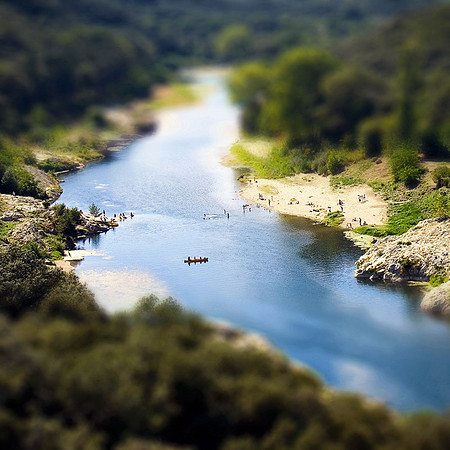 River Gardon, Pont du Gard